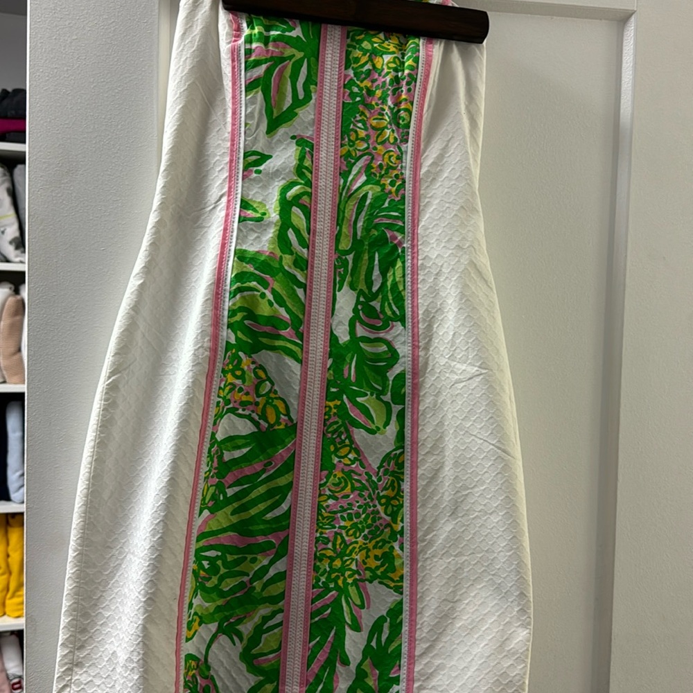 Lilly strapless dress